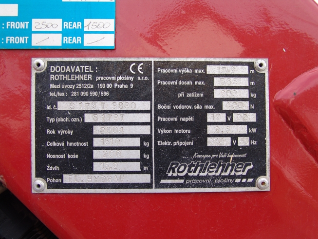 NISSAN CABSTAR 179T (3890)